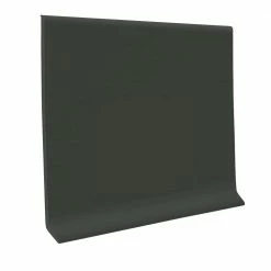 700 Series Black Brown 2.5 in. x 48 in. x 0.125 in. Thermoplastic Rubber Wall Cove Base (30-Pieces) by ROPPE