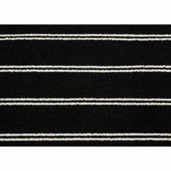 Avery Black 2 ft. x 5 ft. Runner Rug by Garland Rug -ROPPE ONLINE STORE black garland rug area rugs av000n02406015 1f 1000