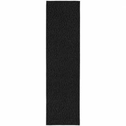 Ivy Black 3 ft. x 12 ft. Runner Rug by Garland Rug