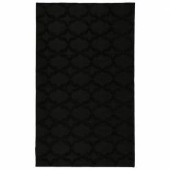 Sparta Black 3 ft. x 5 ft. Area Rug by Garland Rug