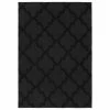 Quatro Black 6 ft. x 9 ft. Area Rug by Garland Rug 1 Quatro Black 6 ft. x 9 ft. Area Rug by Garland Rug -ROPPE ONLINE STORE black garland rug area rugs cl300n07210815 64 1000