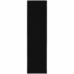 Medallion Black 3 ft. x 12 ft. Runner Rug by Garland Rug