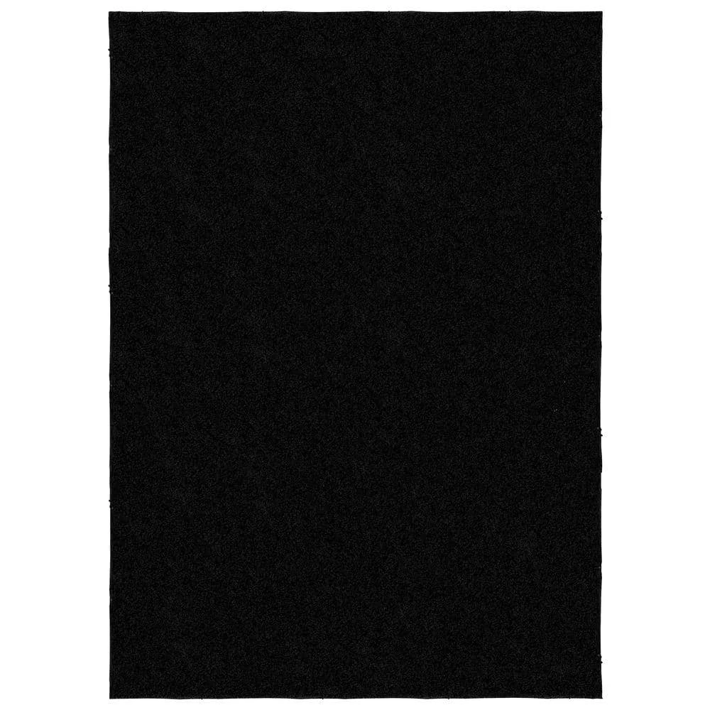 Skyline Shag Black 4 Ft. x 6 Ft. Area Rug by Garland Rug 3 Skyline Shag Black 4 Ft. x 6 Ft. Area Rug by Garland Rug