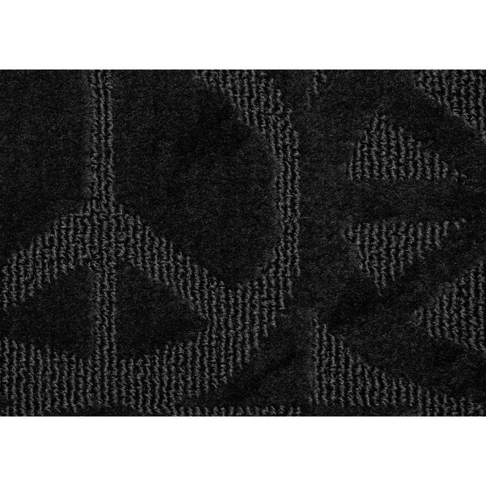 Large Peace Black 5 ft. x 7 ft. Area Rug by Garland Rug 6 Large Peace Black 5 ft. x 7 ft. Area Rug by Garland Rug - Image 4