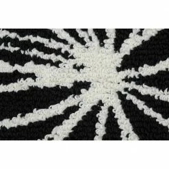 Grand Floral Black/Ivory 8 ft. x 10 ft. Area Rug by Garland Rug -ROPPE ONLINE STORE black ivory garland rug area rugs ll460a096120e1 1f 1000
