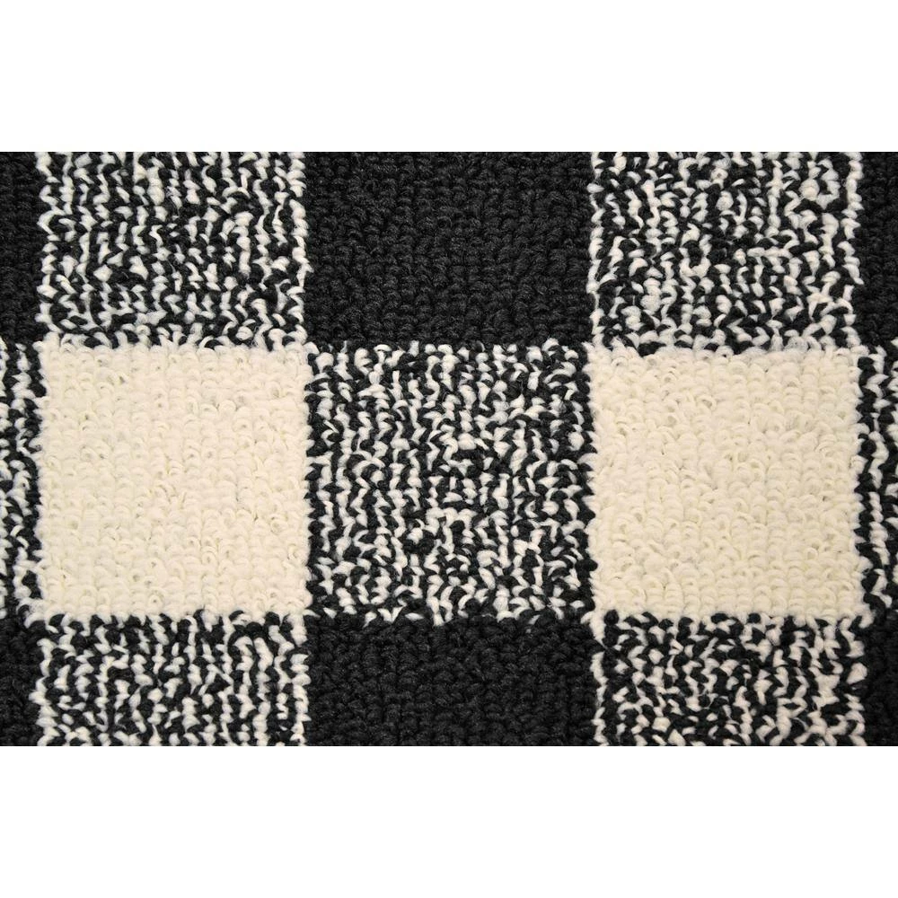 Country Living Black/Ivory 5 ft. x 7 ft. Area Rug by Garland Rug 6 Country Living Black/Ivory 5 ft. x 7 ft. Area Rug by Garland Rug - Image 4