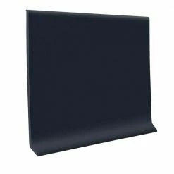 Vinyl Ready Base Black 4 in. x .080 in. x 48 in. Wall Cove Base (30-Pieces) by ROPPE