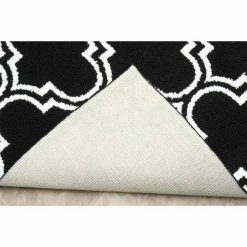 Silhouette Black/White 5 ft. x 7 ft. Area Rug by Garland Rug -ROPPE ONLINE STORE black white garland rug area rugs ll060a06008453 66 1000