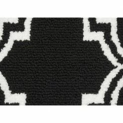 Silhouette Black/White 5 ft. x 7 ft. Area Rug by Garland Rug -ROPPE ONLINE STORE black white garland rug area rugs ll060a06008453 c3 1000