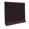 700 Series Brown 6 in. x 1/8 in. x 48 in. Thermoplastic Rubber Wall Cove Base (30-Pieces) by ROPPE -ROPPE ONLINE STORE brown roppe wall base 60c72p110 64 1000