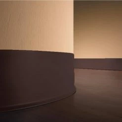 Brown 4 in. x 120 ft. x 1/8 in. Vinyl Wall Cove Base Coil by ROPPE -ROPPE ONLINE STORE brown roppe wall base c40c82p110 31 1000