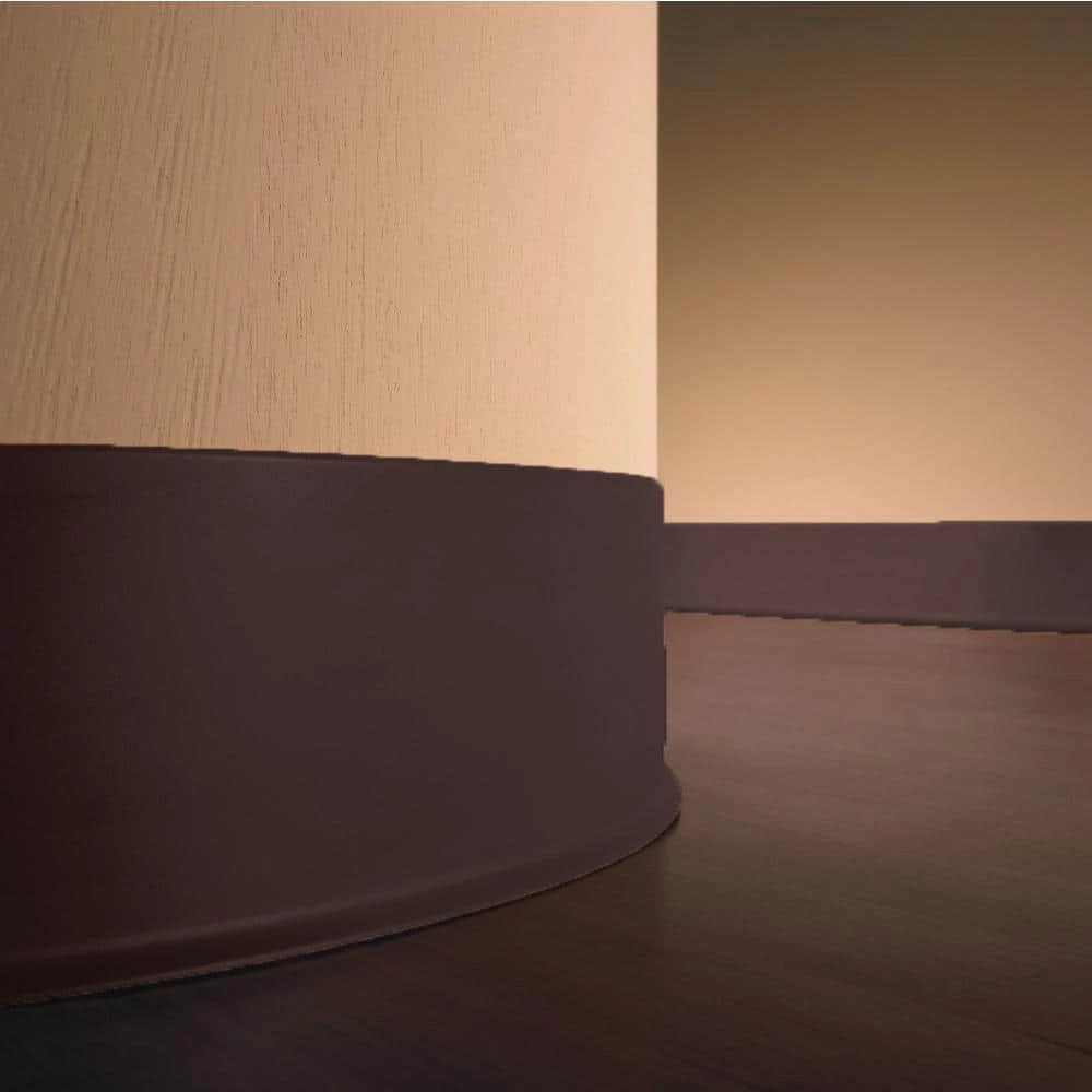 Vinyl Brown 4 in. x .080 in. x 120 ft. Wall Cove Base Coil by ROPPE 6 Vinyl Brown 4 in. x .080 in. x 120 ft. Wall Cove Base Coil by ROPPE - Image 4