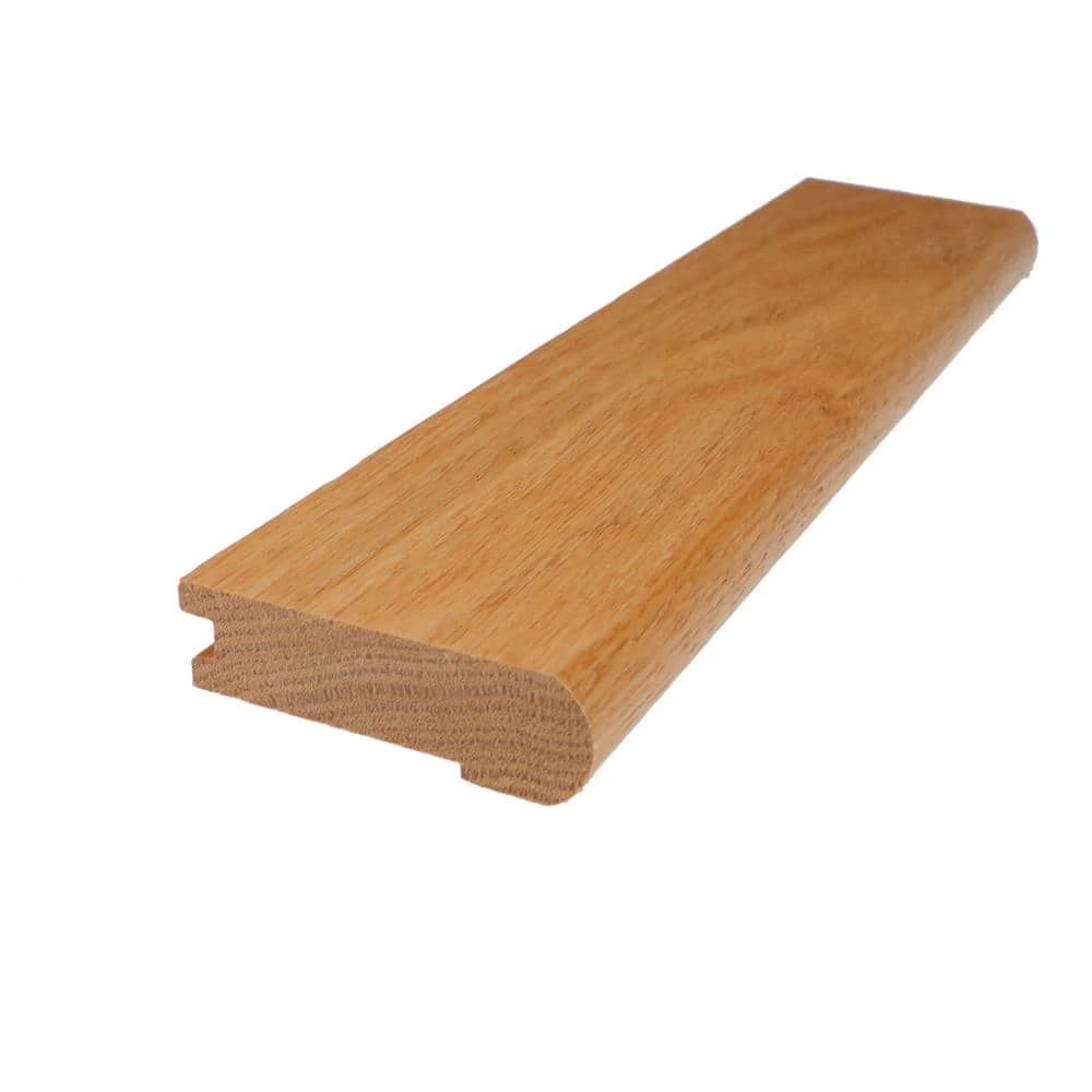 Aconite 0.75 in. Thick x 2.78 in. Wide x 78 in. Length Hardwood Stair Nose by ROPPE 3 Aconite 0.75 in. Thick x 2.78 in. Wide x 78 in. Length Hardwood Stair Nose by ROPPE