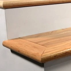 Hint 0.375 in. Thick x 2.78 in. Wide x 78 in. Length Hardwood Stair Nose by ROPPE 7 Hint 0.375 in. Thick x 2.78 in. Wide x 78 in. Length Hardwood Stair Nose by ROPPE -ROPPE ONLINE STORE brown roppe wood floor trim hsn0154 31 1000