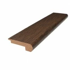 Sepia 0.375 in. Thick x 2.78 in. Wide x 78 in. Length Hardwood Stair Nose by ROPPE