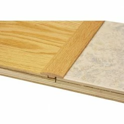 Sepia 0.28 in. Thick x 2 in. Wide x 78 in. Length Matte Wood T-Molding by ROPPE -ROPPE ONLINE STORE brown roppe wood floor trim htm0300 31 1000