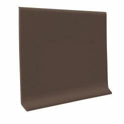 700 Series Burnt Umber 4 in. x 1/8 in. x 48 in. Thermoplastic Rubber Wall Cove Base (30-Pieces) by ROPPE