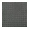 Vantage Circular Profile 19.69 in. x 19.69 in. Charcoal Rubber Tile by ROPPE -ROPPE ONLINE STORE charcoal roppe gym floor tiles 9963p123 64 1000