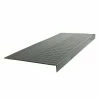 Vantage Circular Profile Charcoal 12.06 in. x 48 in. Rubber Square Nose Stair Tread by ROPPE 1 Vantage Circular Profile Charcoal 12.06 in. x 48 in. Rubber Square Nose Stair Tread by ROPPE -ROPPE ONLINE STORE charcoal roppe vinyl stair treads 48983p123 64 1000