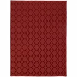 Sparta 12 Ft. x 12 Ft. Area Rug Chili Pepper Red by Garland Rug