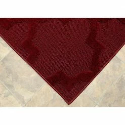 Quatro Chili Red 7 ft. 6 in. x 9 ft. 6 in. Area Rug by Garland Rug 8 Quatro Chili Red 7 ft. 6 in. x 9 ft. 6 in. Area Rug by Garland Rug -ROPPE ONLINE STORE chili red garland rug area rugs cl300n09011414 e1 1000