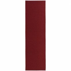 Town Square Chilli Red 3 ft. x 8 ft. Runner Rug by Garland Rug