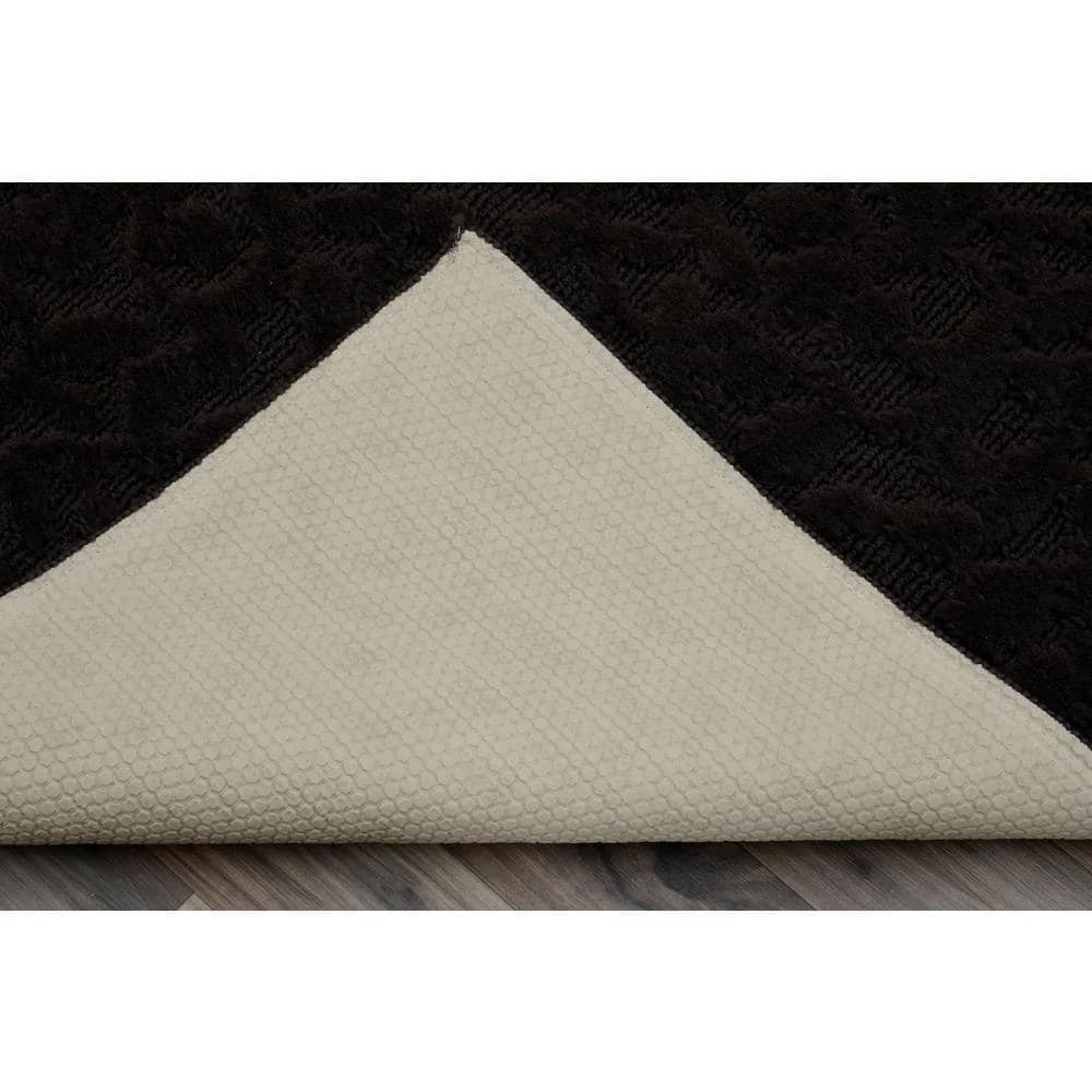 Ivy 2 Ft. x 8 Ft. Chocolate Runner Rug by Garland Rug 5 Ivy 2 Ft. x 8 Ft. Chocolate Runner Rug by Garland Rug - Image 3