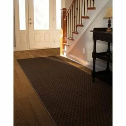 Medallion Chocolate 3 ft. x 12 ft. Runner Rug by Garland Rug -ROPPE ONLINE STORE chocolate garland rug area rugs ma000n03614403 31 1000