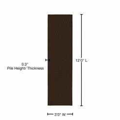 Medallion Chocolate 3 ft. x 12 ft. Runner Rug by Garland Rug -ROPPE ONLINE STORE chocolate garland rug area rugs ma000n03614403 76 1000