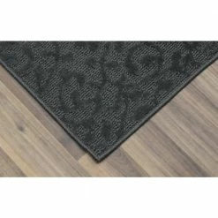 Ivy Cinder Gray 7 ft. 6 in. x 9 ft. 6 in. Area Rug by Garland Rug 11 Ivy Cinder Gray 7 ft. 6 in. x 9 ft. 6 in. Area Rug by Garland Rug -ROPPE ONLINE STORE cinder gray garland rug area rugs cl010n09011412 4f 1000