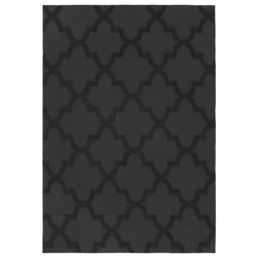 Quatro Cinder Gray 6 ft. x 9 ft. Area Rug by Garland Rug 3 Quatro Cinder Gray 6 ft. x 9 ft. Area Rug by Garland Rug