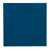 Vantage Circular Profile 19.69 in. x 19.69 in. Deep Navy Rubber Tile by ROPPE -ROPPE ONLINE STORE deep navy roppe gym floor tiles 9963p139 64 1000