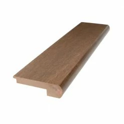 Dirt 0.375 in. Thick x 2.78 in. Wide x 78 in. Length Hardwood Stair Nose by ROPPE