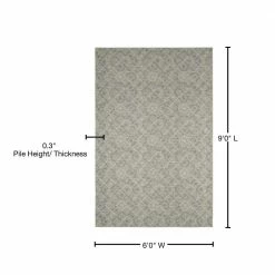 Classic Berber Earth Tone 6 ft. x 9 ft. Area Rug by Garland Rug -ROPPE ONLINE STORE earth tone garland rug area rugs ca000n07210801 76 1000