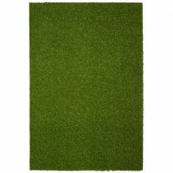 5 ft. x 7 ft. Green Artificial Grass Area Rug by Garland Rug