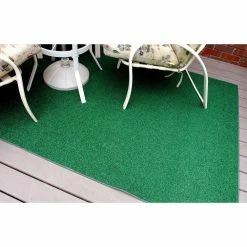 Artificial Grass Green 6 ft. x 9 ft. Indoor/Outdoor Area Rug by Garland Rug -ROPPE ONLINE STORE green garland rug outdoor rugs gg000a072108k8 31 1000