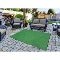 Softscapes Green 9 ft. x 12 ft. Plush Indoor/Outdoor Area Rug by Garland Rug -ROPPE ONLINE STORE green garland rug outdoor rugs sfsc0m108144k8 31 1000