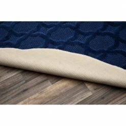 Sparta Indigo 5 ft. x 5 ft. Round Trellis Area Rug by Garland Rug 10 Sparta Indigo 5 ft. x 5 ft. Round Trellis Area Rug by Garland Rug -ROPPE ONLINE STORE indigo garland rug area rugs cl100n060r10 c3 1000