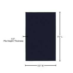 Medallion Indigo 5 ft. x 7 ft. Area Rug by Garland Rug -ROPPE ONLINE STORE indigo garland rug area rugs ma000n060084e5 76 1000