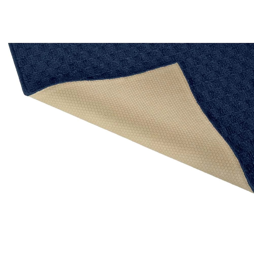 Town Square Indigo 7 ft. 6 in. x 9 ft. 6 in. Area Rug by Garland Rug 5 Town Square Indigo 7 ft. 6 in. x 9 ft. 6 in. Area Rug by Garland Rug - Image 3