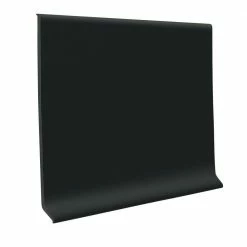 Vinyl Black 6 in. x 1/8 in. x 120 ft. Wall Cove Base Coil by ROPPE
