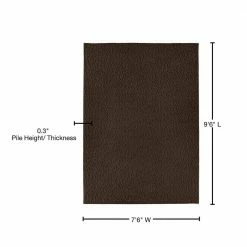 Ivy Mocha 7 ft. 6 in. x 9 ft. 6 in. Floral Area Rug by Garland Rug -ROPPE ONLINE STORE mocha garland rug area rugs cl010n09011404 76 1000