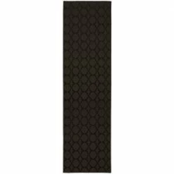 Sparta Mocha 3 ft. x 8 ft. Trellis Runner Rug by Garland Rug
