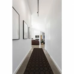 Sparta 3 ft. x 12 ft. Mocha Runner Rug by Garland Rug -ROPPE ONLINE STORE mocha garland rug area rugs cl100n03614404 31 1000