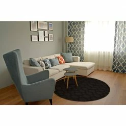 Sparta Mocha 5 ft. x 5 ft. Round Trellis Area Rug by Garland Rug -ROPPE ONLINE STORE mocha garland rug area rugs cl100n060r04 31 1000