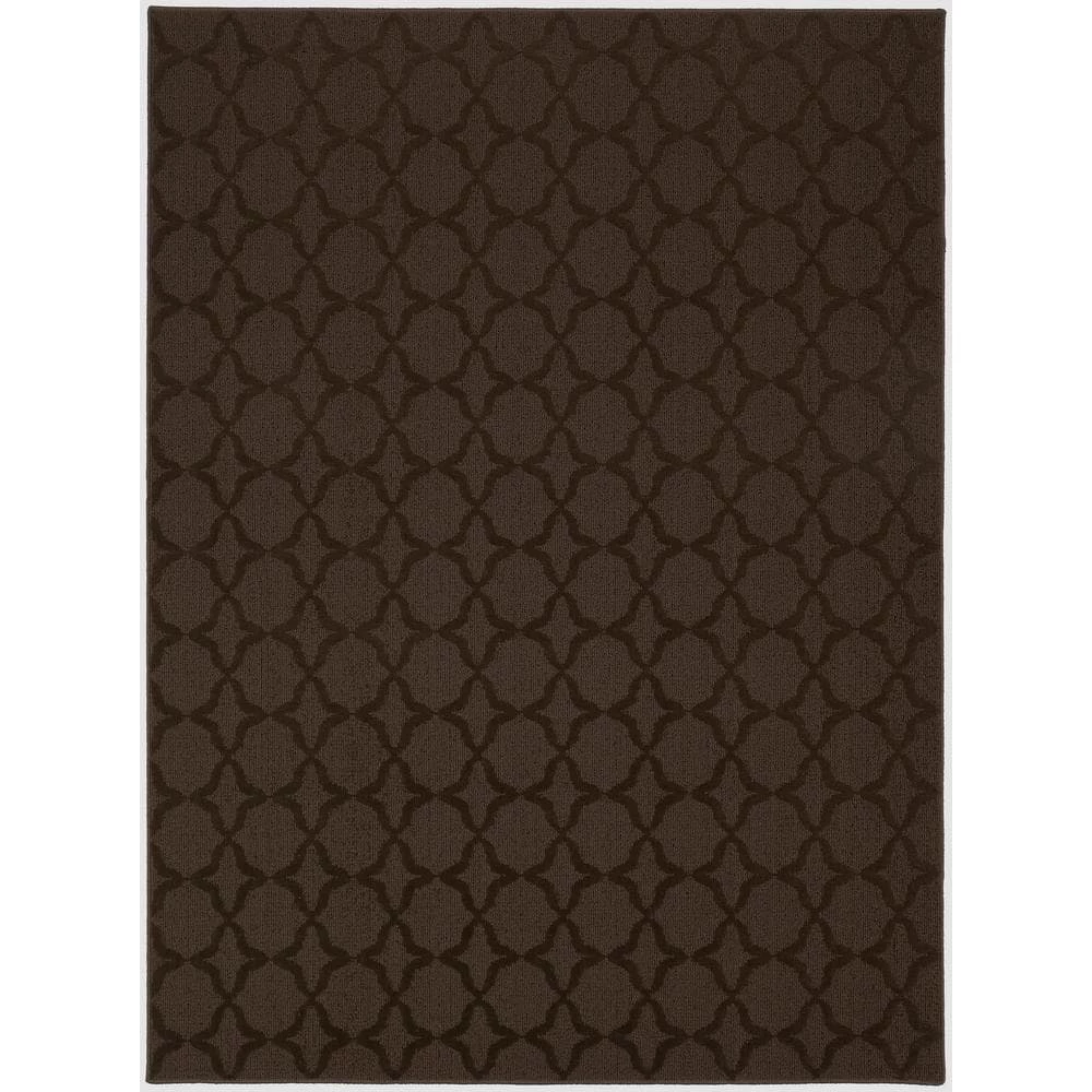 Sparta 6 Ft. x 9 Ft. Area Rug Mocha by Garland Rug 3 Sparta 6 Ft. x 9 Ft. Area Rug Mocha by Garland Rug