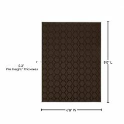 Sparta 6 Ft. x 9 Ft. Area Rug Mocha by Garland Rug 12 Sparta 6 Ft. x 9 Ft. Area Rug Mocha by Garland Rug -ROPPE ONLINE STORE mocha garland rug area rugs cl100n07210804 76 1000