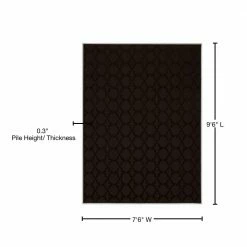 Sparta Mocha 7 ft. 6 in. x 9 ft. 6 in. Trellis Area Rug by Garland Rug -ROPPE ONLINE STORE mocha garland rug area rugs cl100n09011404 76 1000