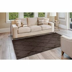 Quatro Mocha 7 ft. 6 in. x 9 ft. 6 in. Area Rug by Garland Rug 11 Quatro Mocha 7 ft. 6 in. x 9 ft. 6 in. Area Rug by Garland Rug -ROPPE ONLINE STORE mocha garland rug area rugs cl300n09011404 31 1000
