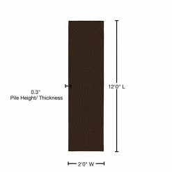 Medallion Mocha 2 ft. x 12 ft. Runner Rug by Garland Rug 12 Medallion Mocha 2 ft. x 12 ft. Runner Rug by Garland Rug -ROPPE ONLINE STORE mocha garland rug area rugs ma000n02414404 76 1000